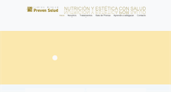 Desktop Screenshot of prevensalud.net